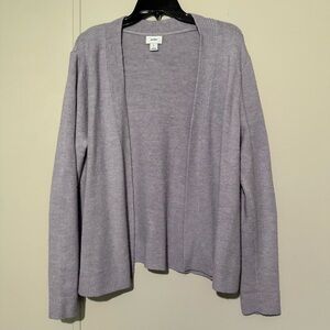 Old Navy Lavender Open-Front Women's Cardigan